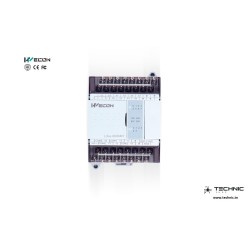 PLC 14 INPUT 10 OUTPUT RELAIS 2 OUTPUT TRANSISTOR