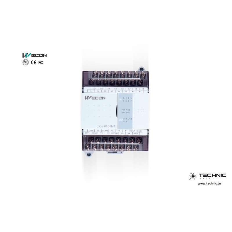 PLC 12 INPUT 8 OUTPUT RELAIS